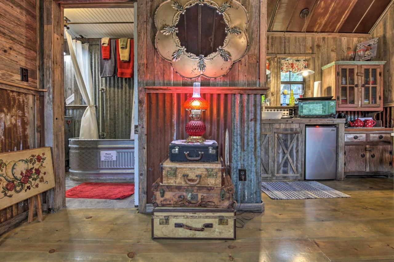 Snuggle Inn Wimberley Cabin With Fire Pit And Deck Kültér fotó